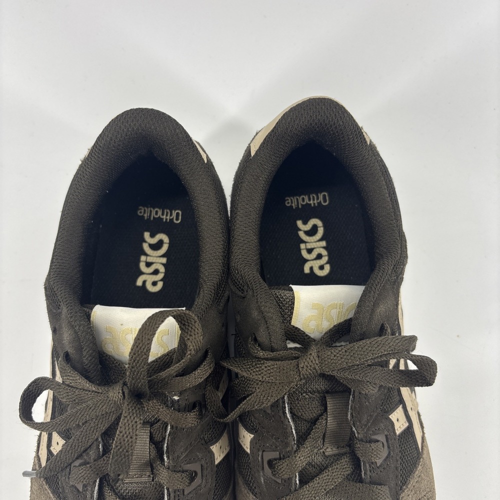 ASICS Lyte Classic Men's Ortholite Sneakers Sz 8.5 Black/Gravel 90's Inspired - Picture 3 of 8